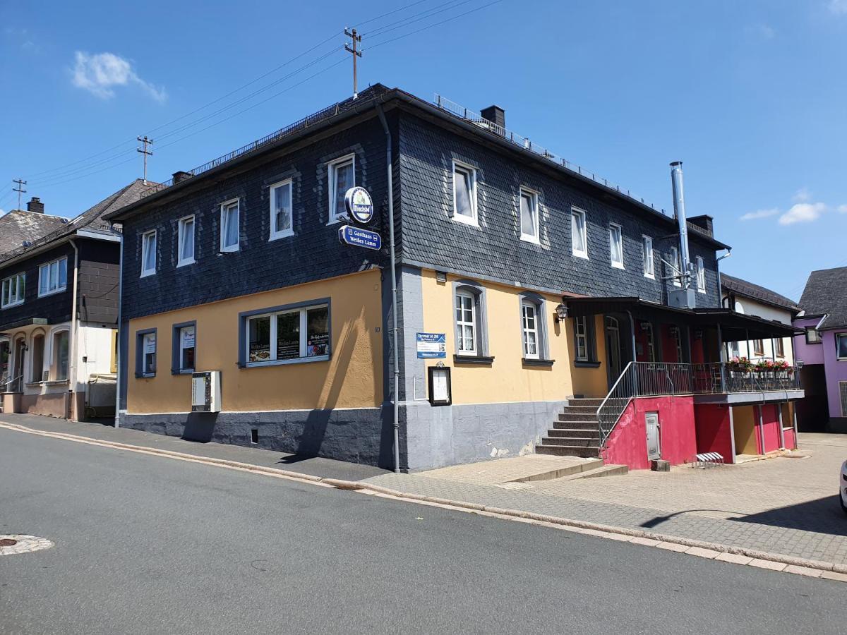Gaestehaus Weisses Lamm - Monteurzimmer Nordhalben Ngoại thất bức ảnh